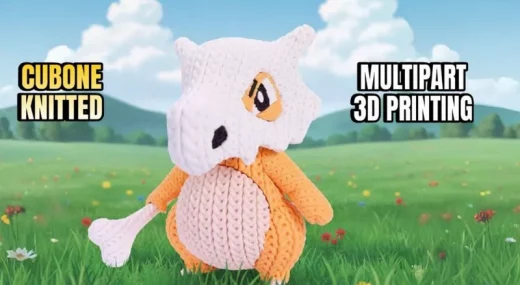 Whale3DStudio Cubone Knitted