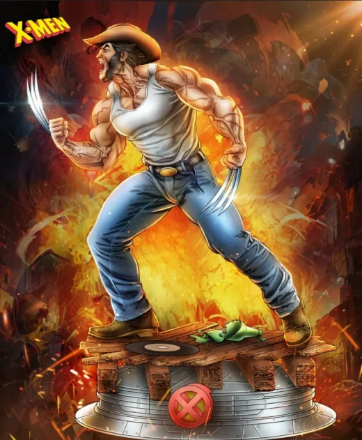Wicked Logan Comic Version Sculpture (Non Supported)