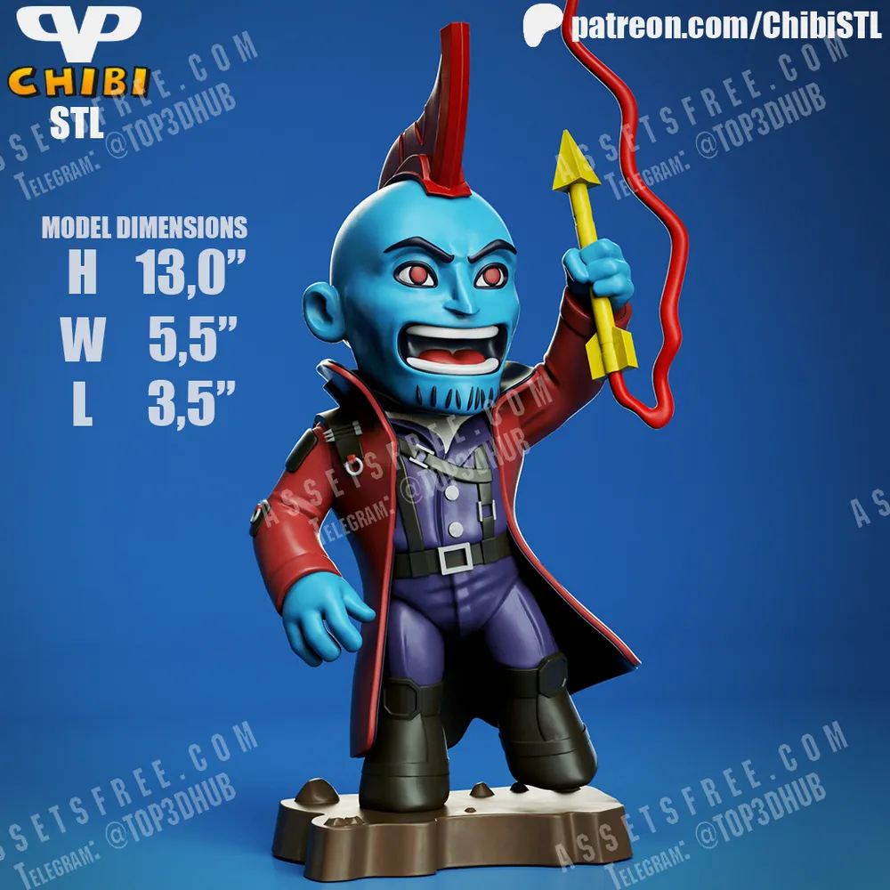 Yondu Udonta Chibi 3DXM