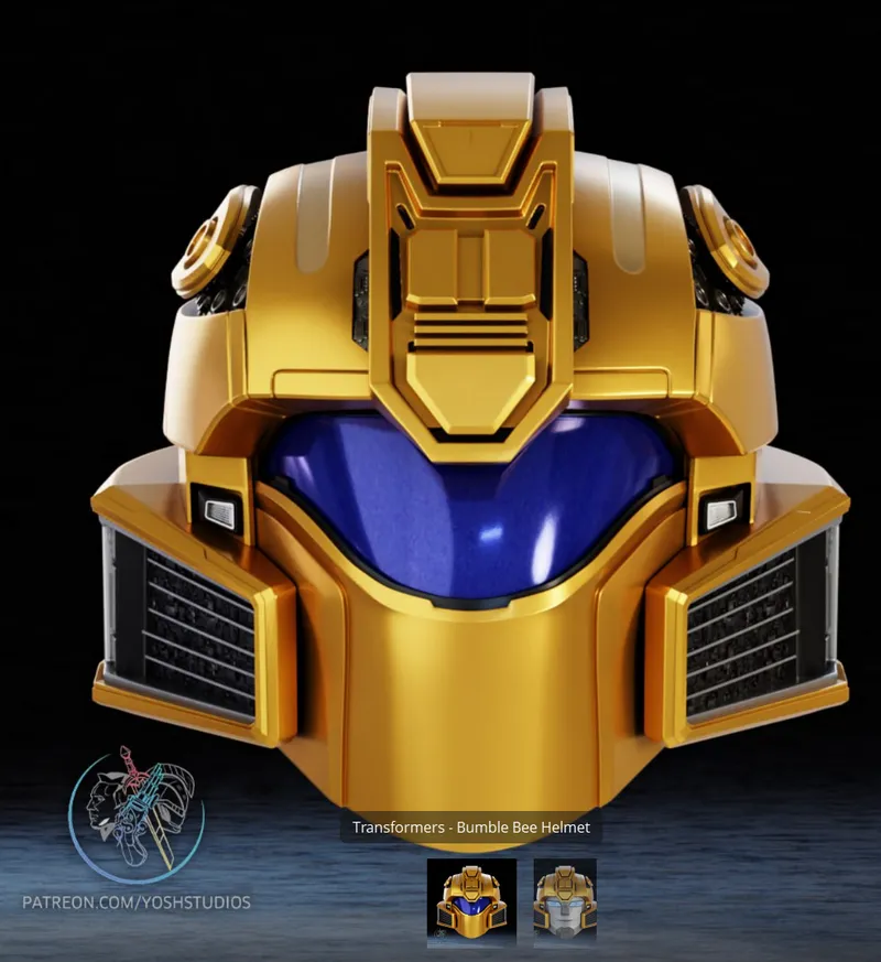 Yosh Studios Bumble Bee One Helmet
