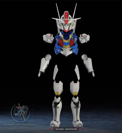 Yoshstudios Aerial Gundam Armor