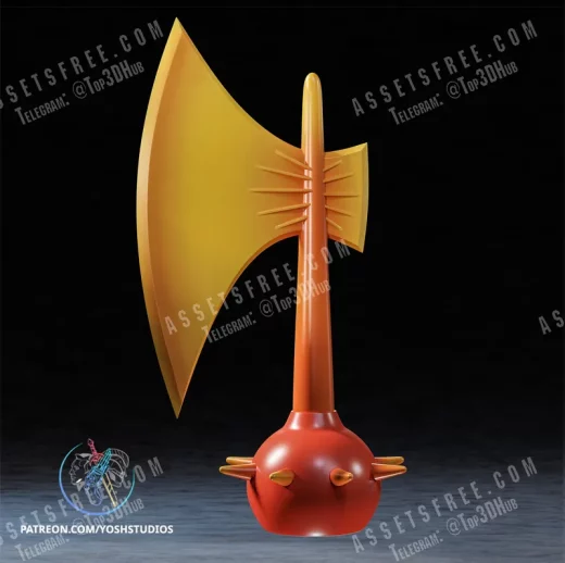 Yoshstudios Optimus Prime Axe