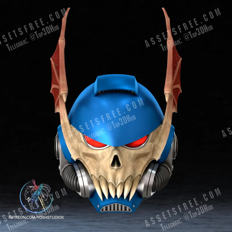 Yoshstudios SM2 Heretic Astartes Helmet