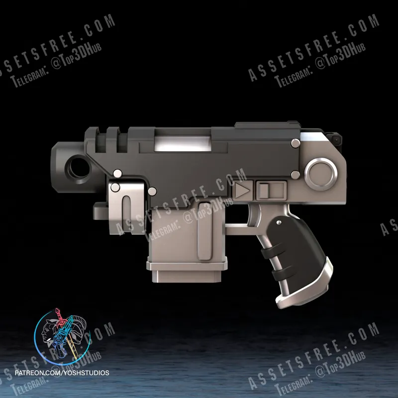 Yoshstudios Space Marine 2 Bolter Pistol
