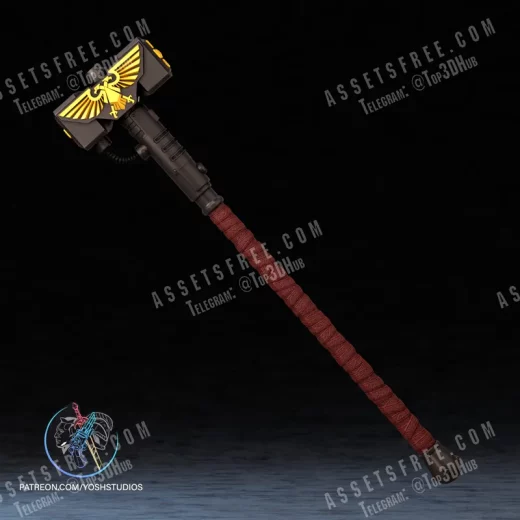 Yoshstudios Space Marine 2 Hammer