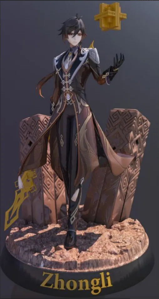 ZHONGLI GENSHIN IMPACT SERIK COLLECTION