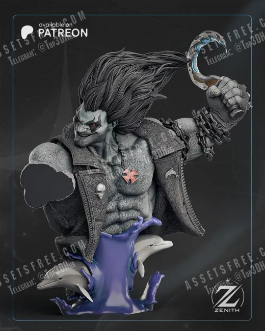 Zenith Studios The Main Man Bust