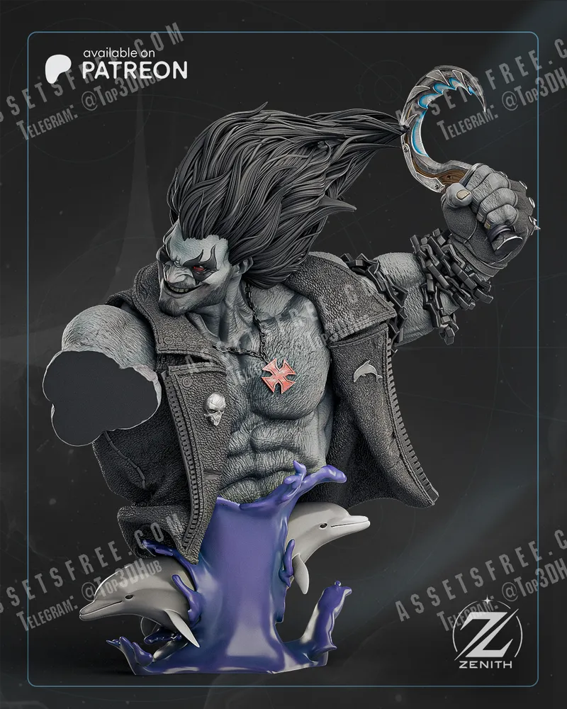 Zenith Studios The Main Man Bust