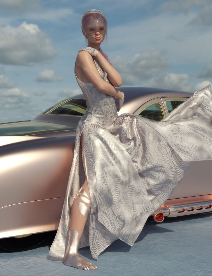 DForce CosmoChe Outfit for Genesis