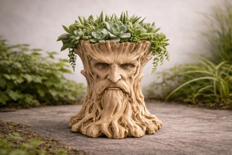 Vase+ent+tolkien+senza+foro+di+drenaggio stls