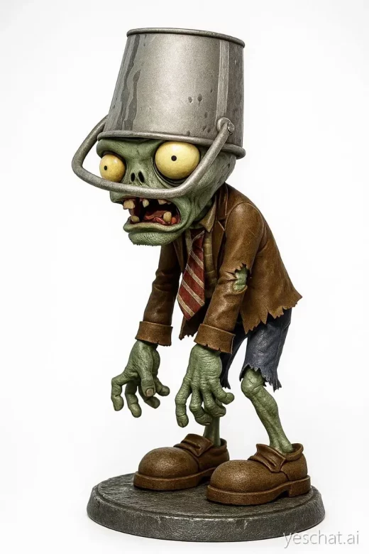 Зомби ведро)