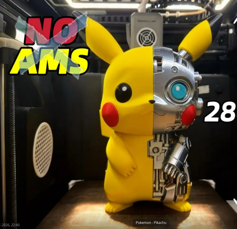 机械风格 皮卡丘