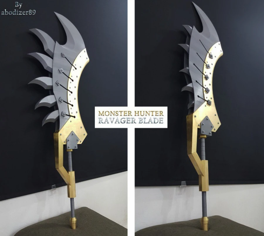 6054572f5212a monster hunter ravager blade