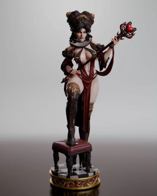 Abe3D Queen of Hearts Extra by Davi + NSFW