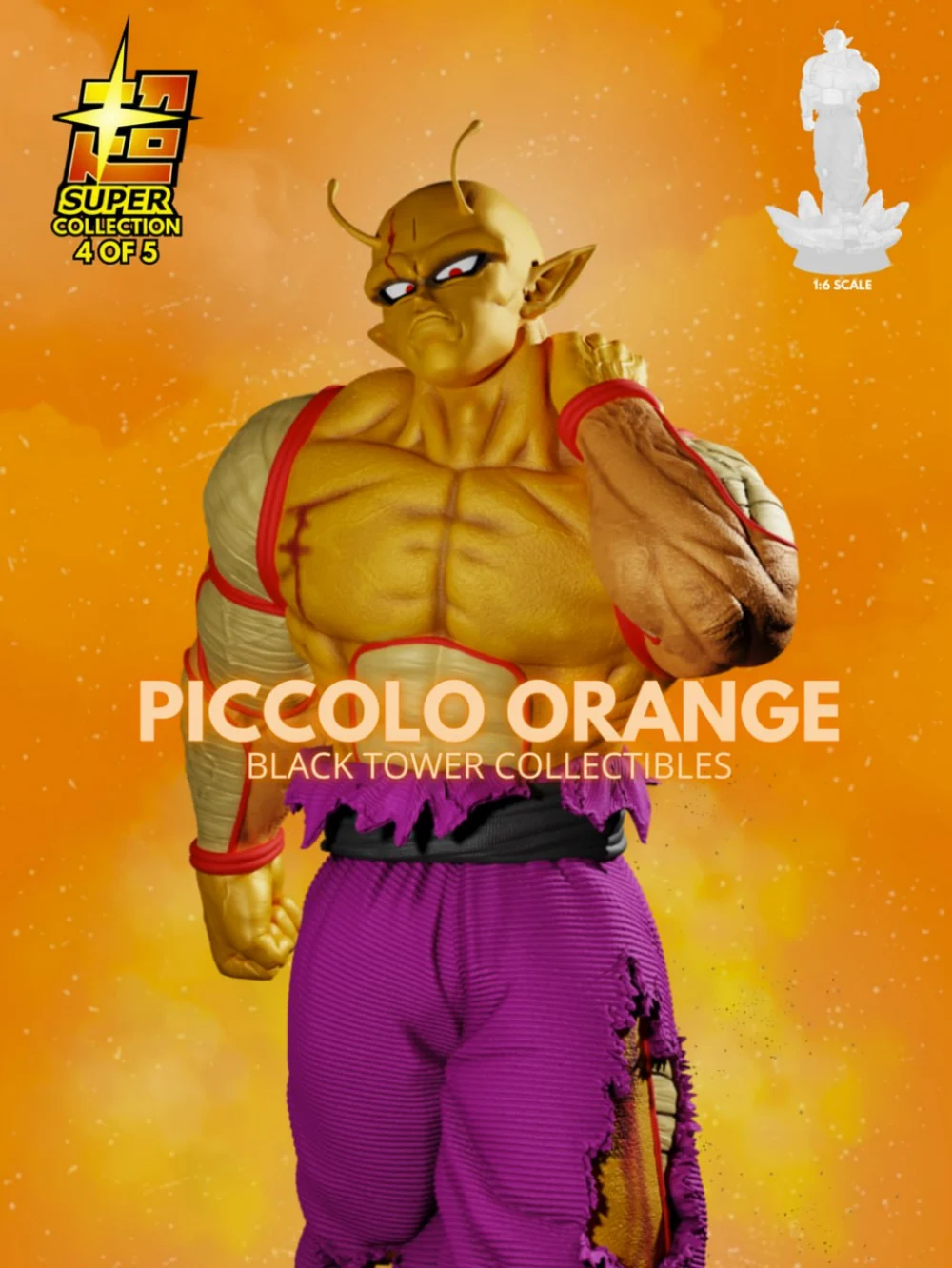 Black Tower Collectibles Piccolo Orange Dragon Ball