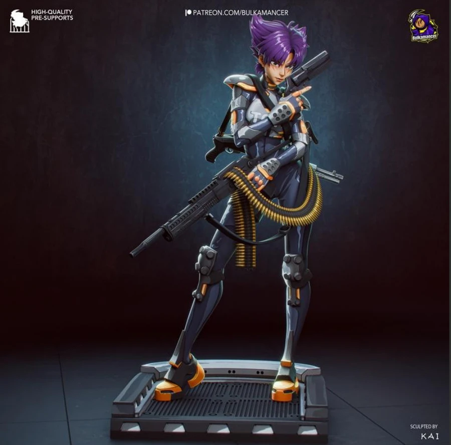 Bulkamancer Sculpts Konoko
