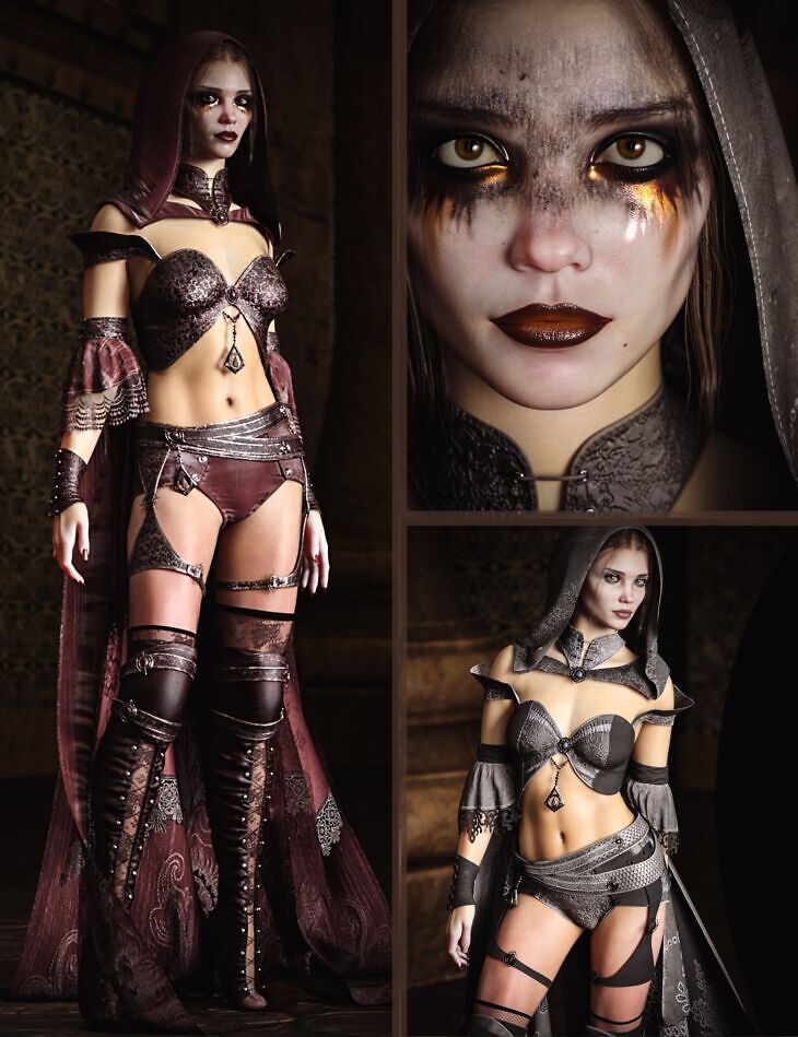 CB Samara HD Character, dForce Clothing Set and Texture Expansion For Genesis
