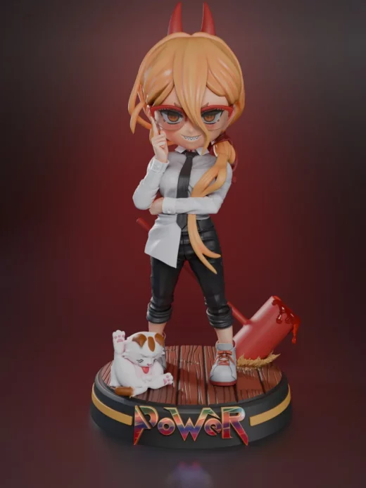 Chibi Station Power Chainsaw