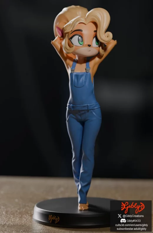 Crash Coco Bandicoot Gybly 3d