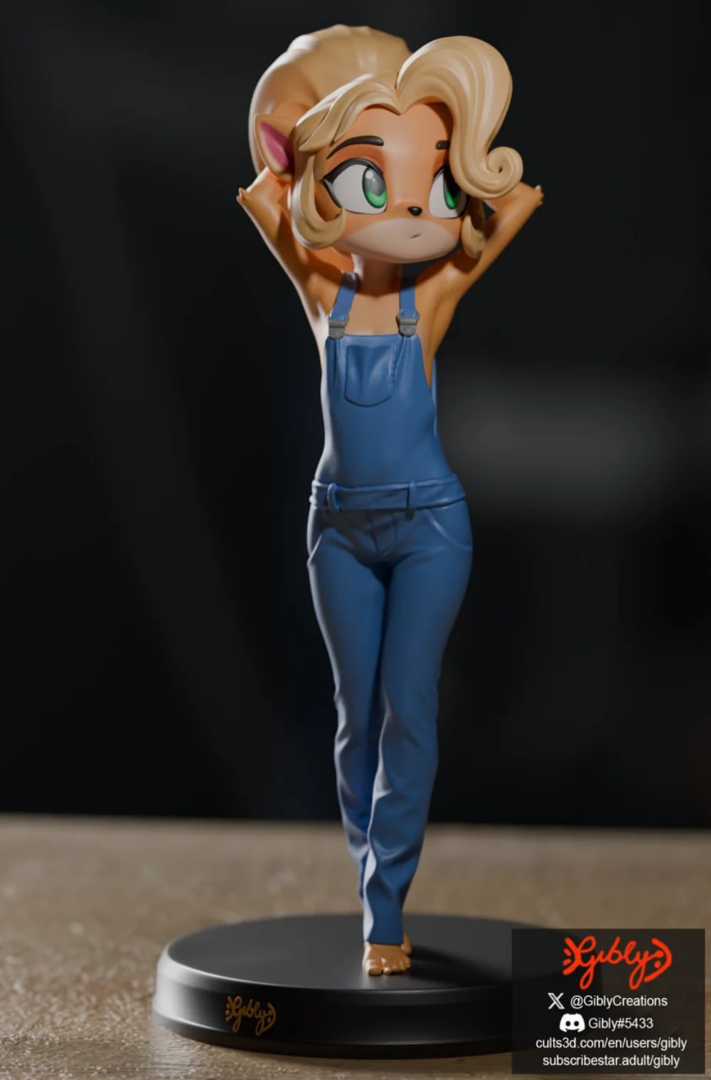 Crash Coco Bandicoot Gybly 3d