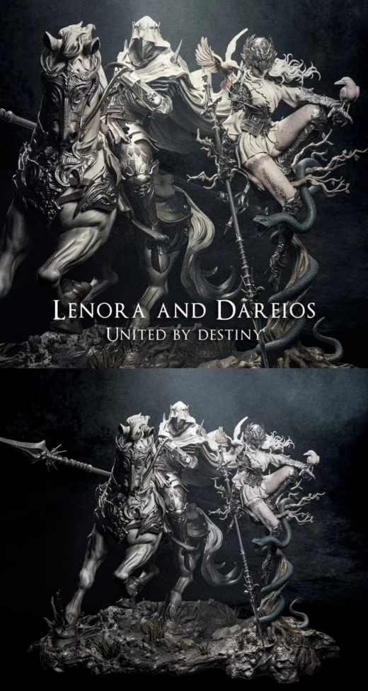 Diorama Lenora Dareios