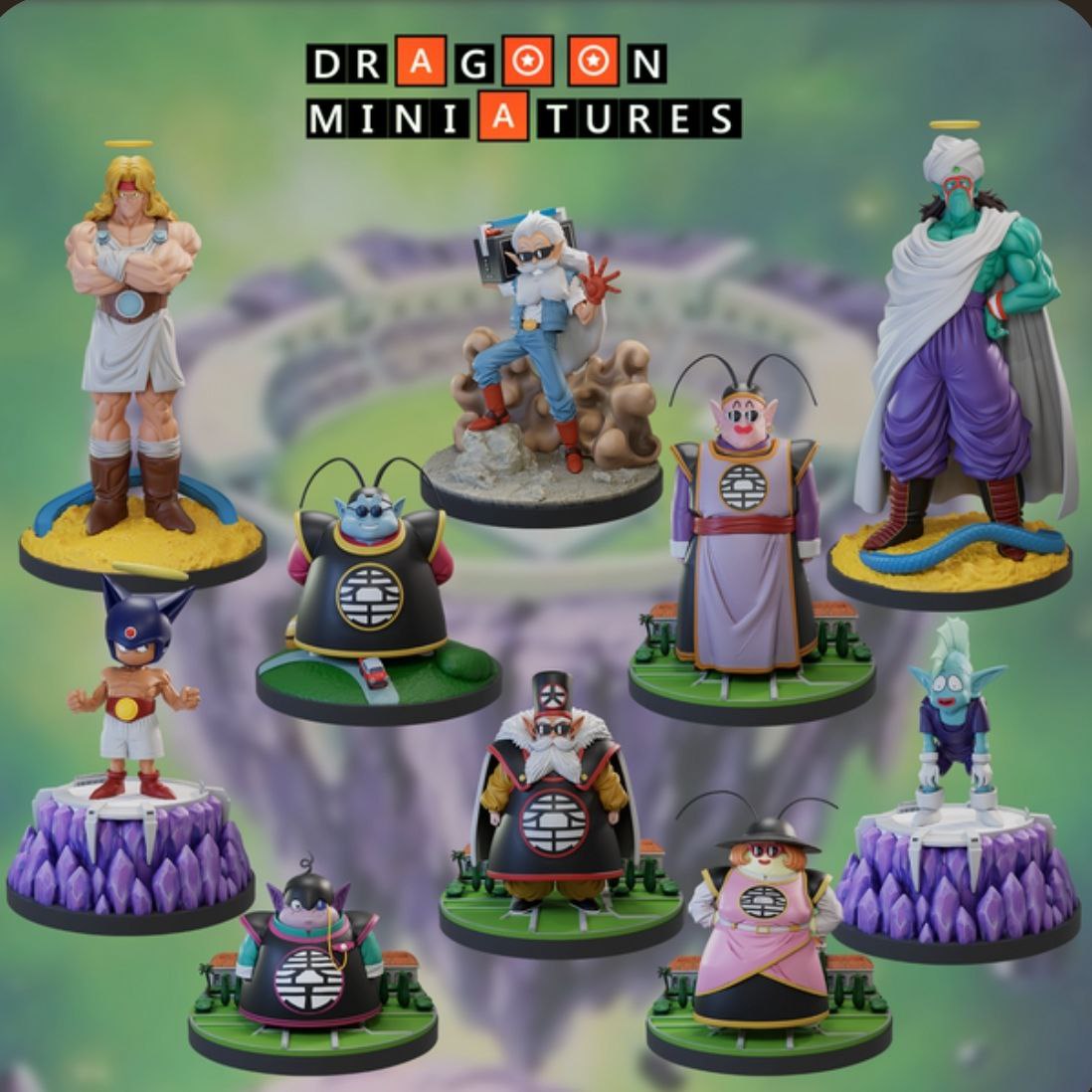 Dragoon Miniatures Term 37 Other World Saga Pack