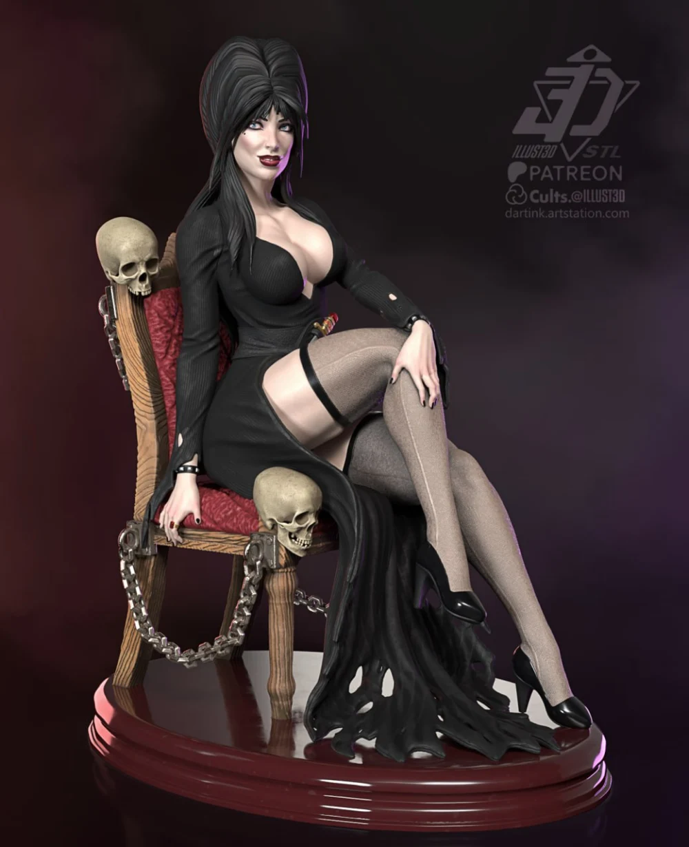 Elvira — Mistress of the Dark Exclusive Fanart