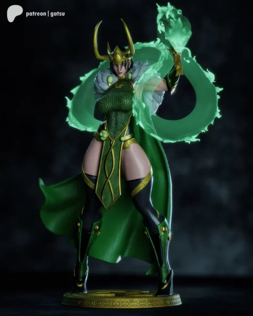 Gatsu Marvel Lady Loki
