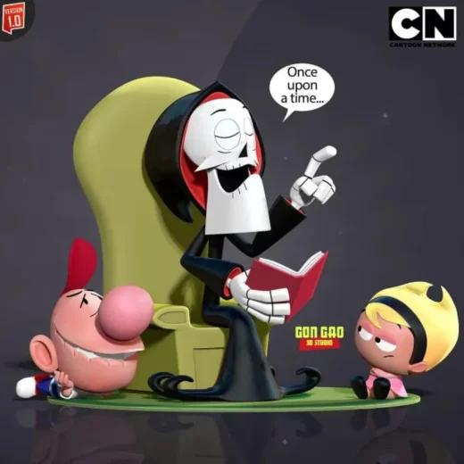 Grim, Mandy and Billy (R) Sinh Nguyen