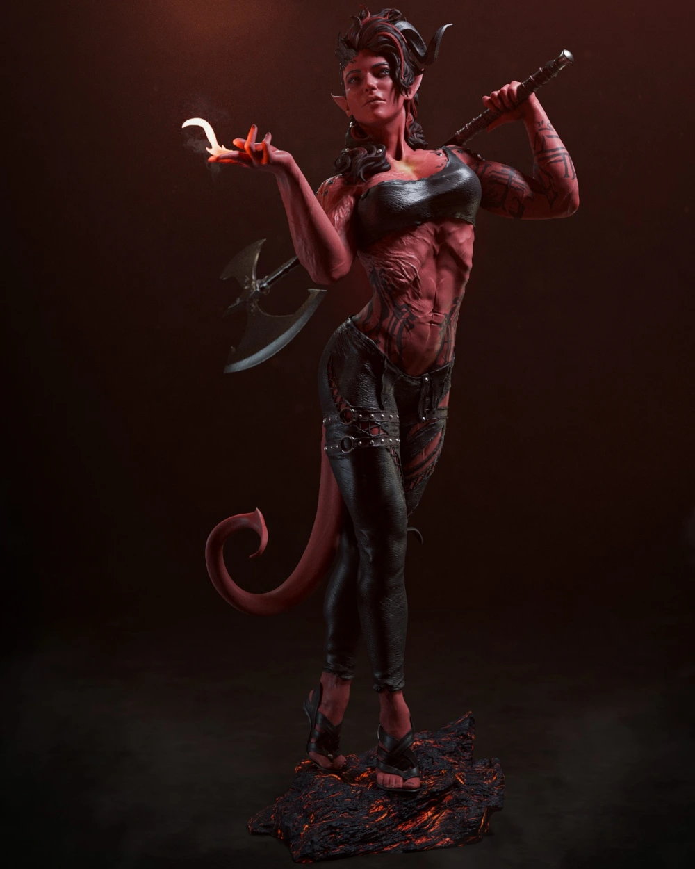 Karlach – STL 3D Print Model | AssetsFree.com Karlach