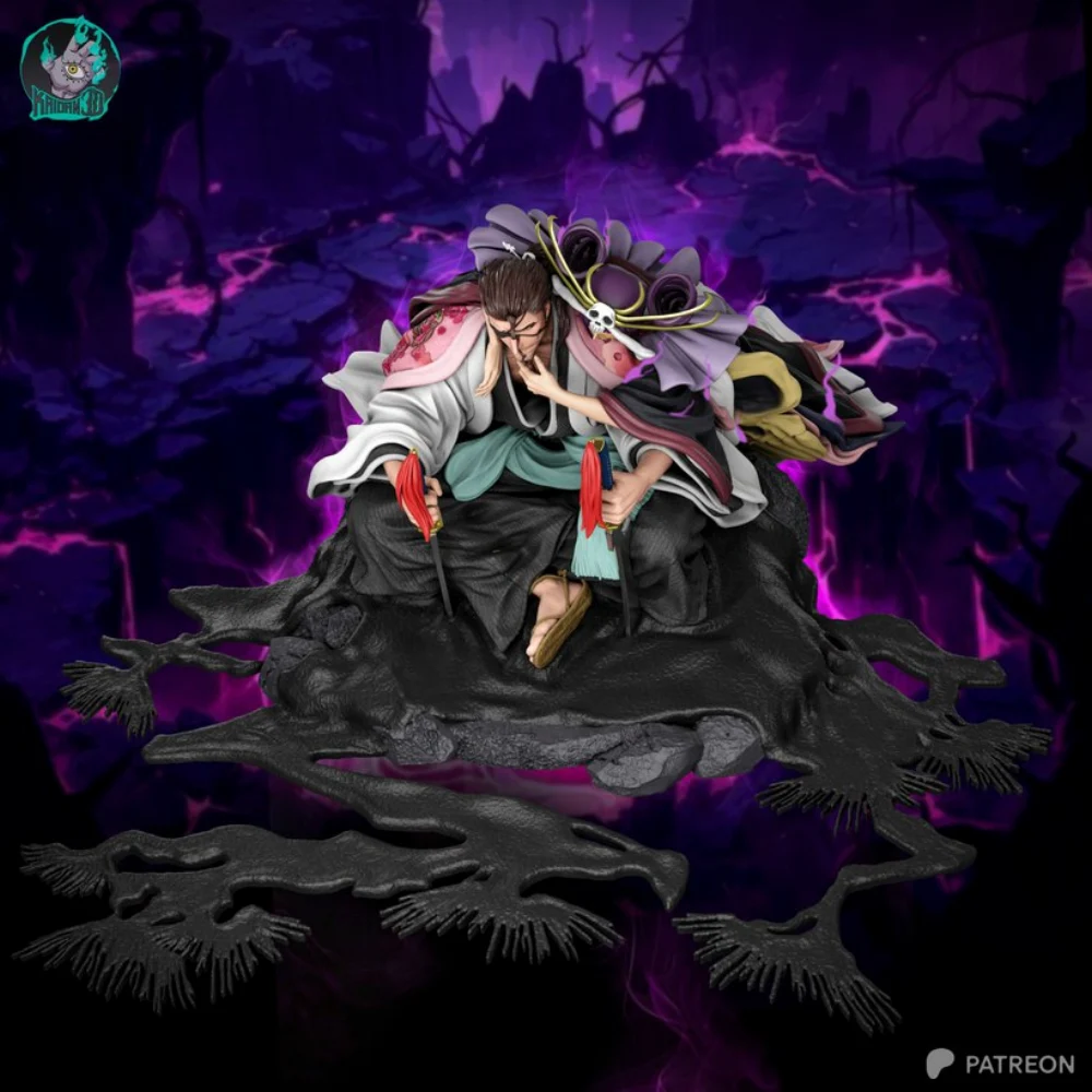 Kyoraku Shunsui Bankai @kaidan3d