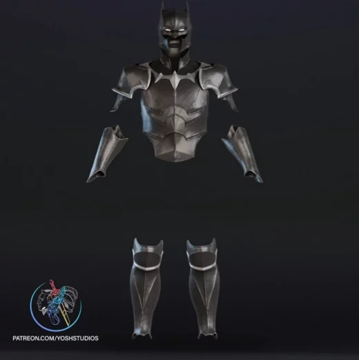 Medieval Batman armor By Yosh Studios