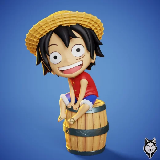Messias 3D Figure 2023.09 Luffy Chibi