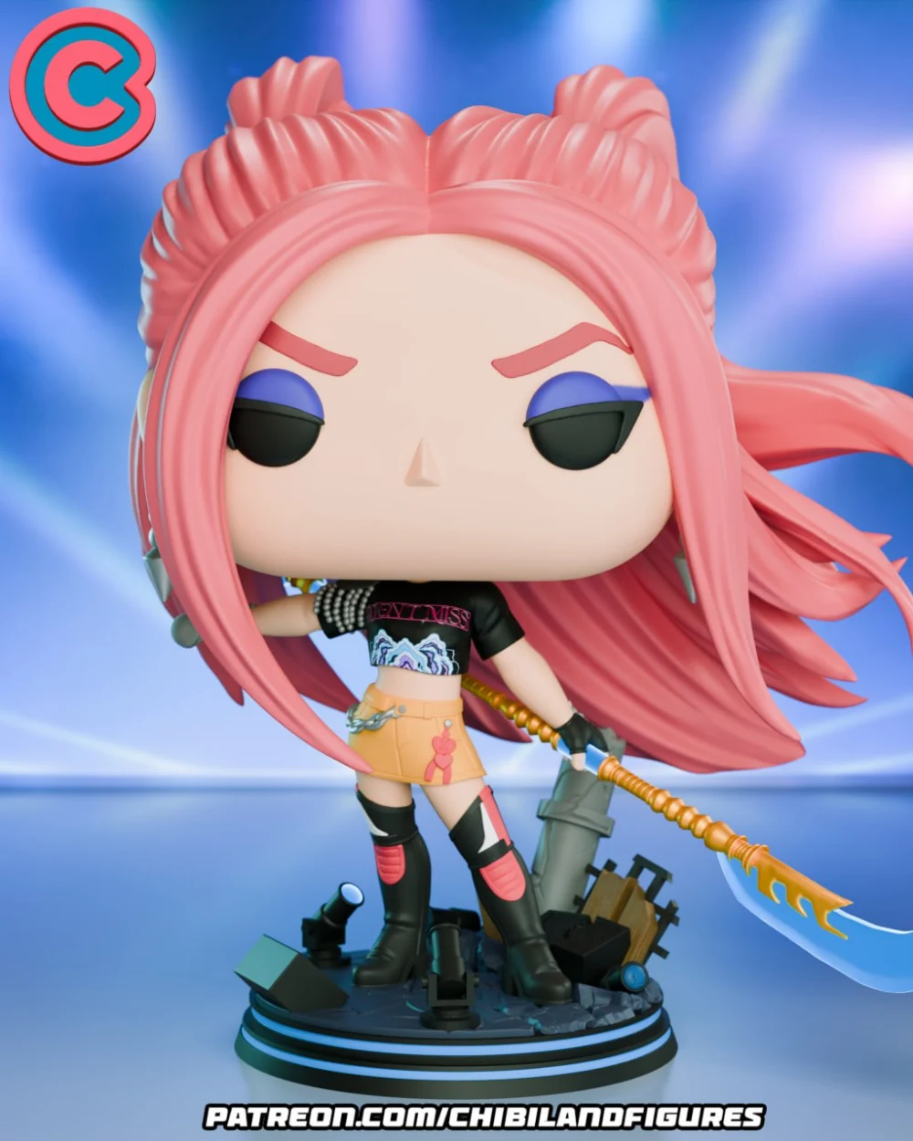 Mira Funko Kpop Demon Hunters Chibi Land Figures