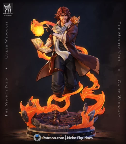 Neko Figurines Caleb Widogast (The Mighty Nein)