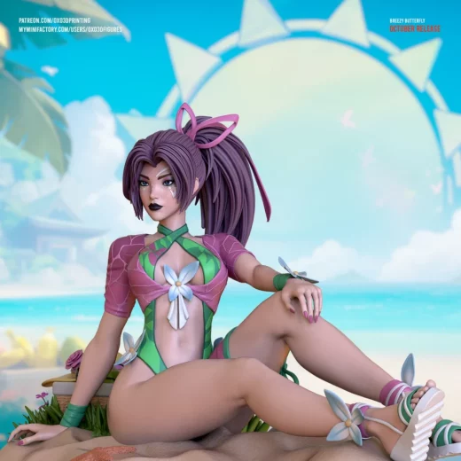 OXO3D Figures Breezy Butterfly