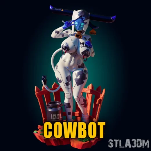 Officer Rhu Cowbot @STLA3DM