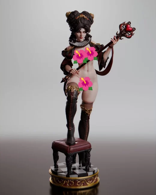 Queen of Hearts Extra Abe3D by Davi