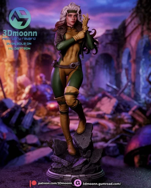 Rogue X Men 3DMOONN