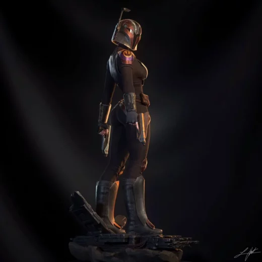 Sabine Wren Abe3D by Ramses