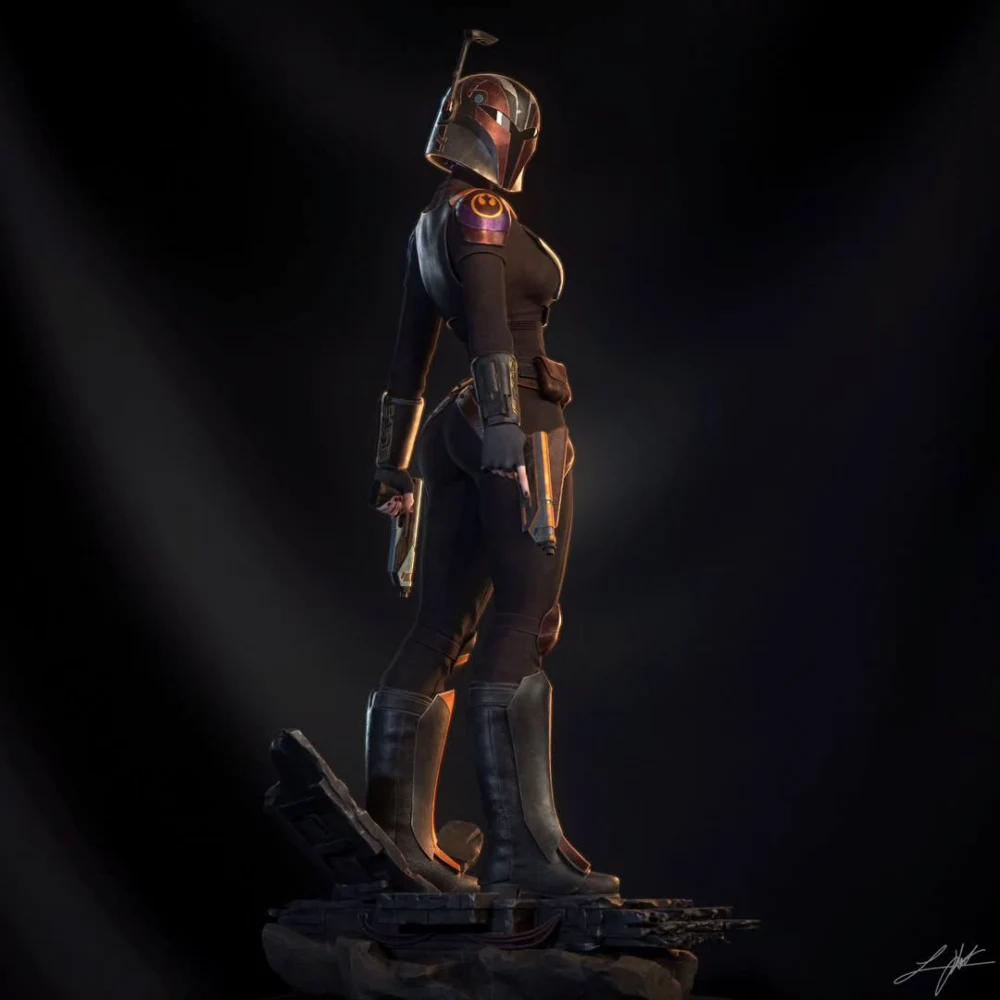 Sabine Wren – Abe3D by Ramses – STL 3D Print Model | AssetsFree.com Sabine Wren Abe3D by Ramses