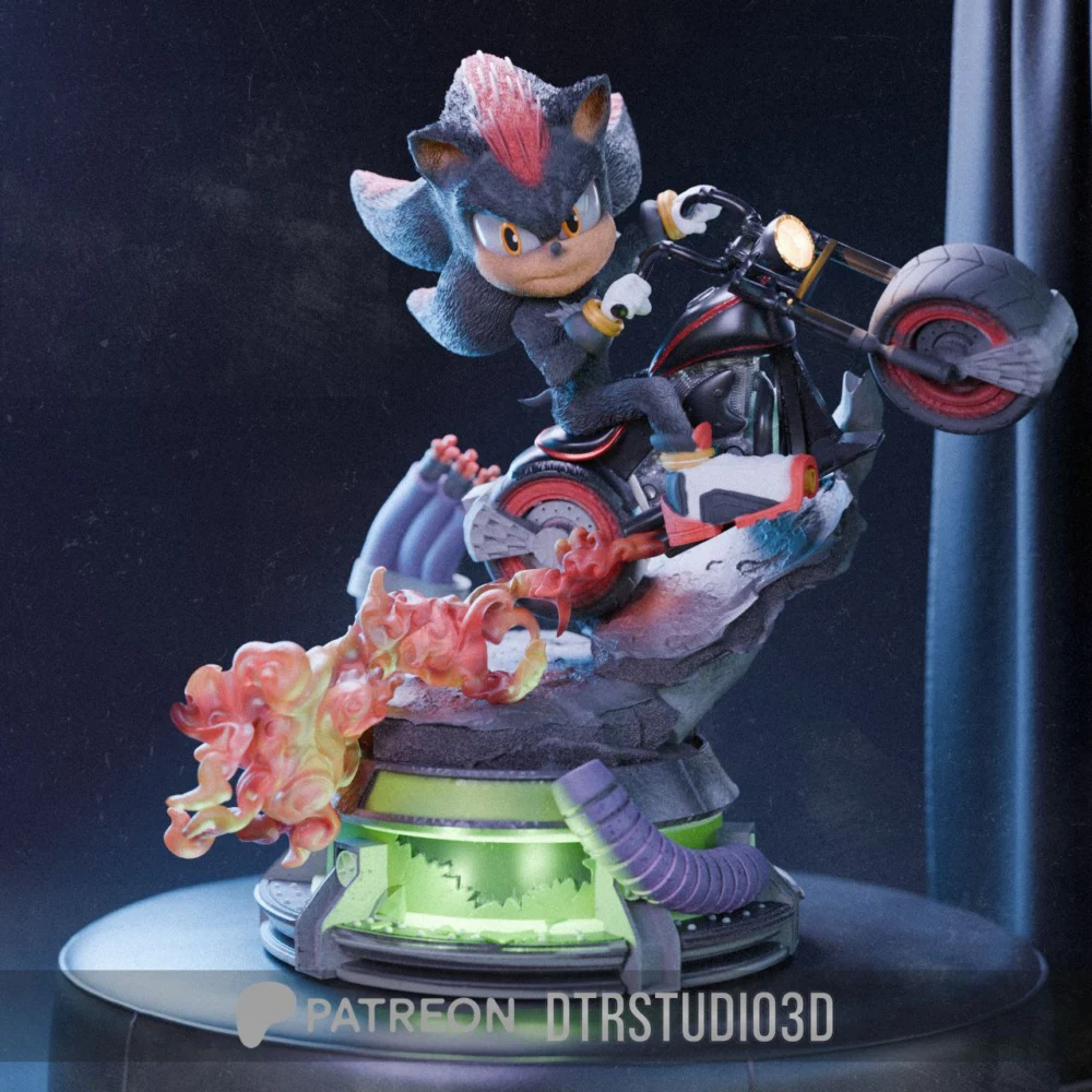 Shadow – STL 3D Print Model | AssetsFree.com Shadow
