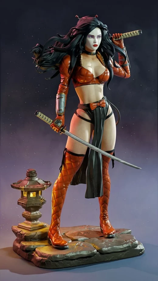 She on a Crusade Comic MCM3D