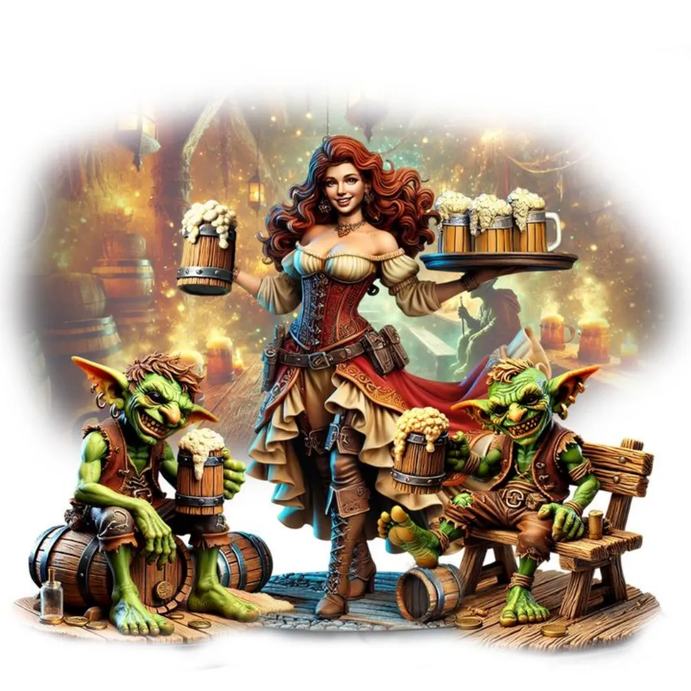 THE BARMAID & THE GOBLINS
