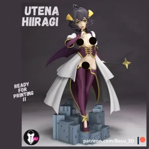 Utena Hiiragi Magia Baiser NSFW Basu Studios