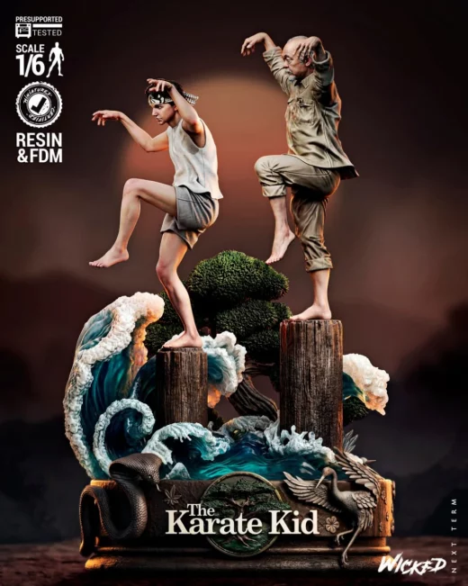 Wicked Karate Kid Diorama