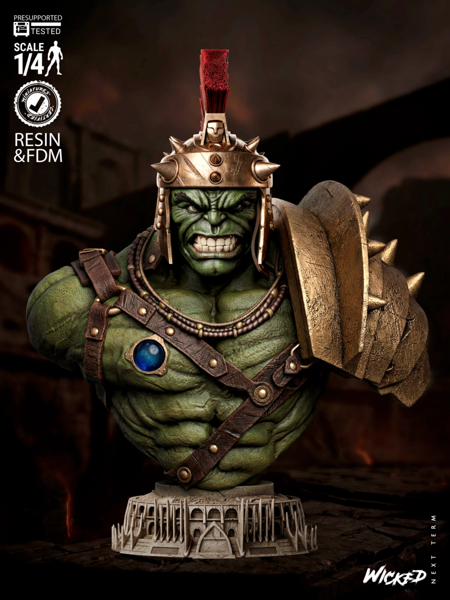 Wicked Planet Hulk Bust Portrait