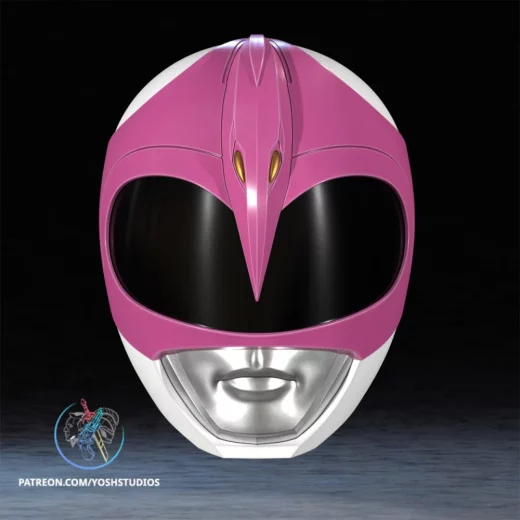 Yosh Studios Pink Ranger Helmet