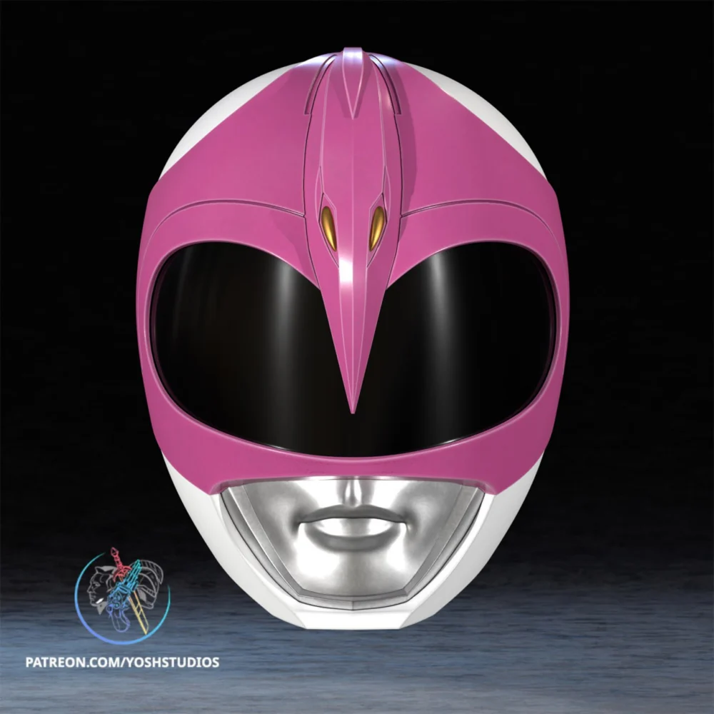 Yosh Studios Pink Ranger Helmet