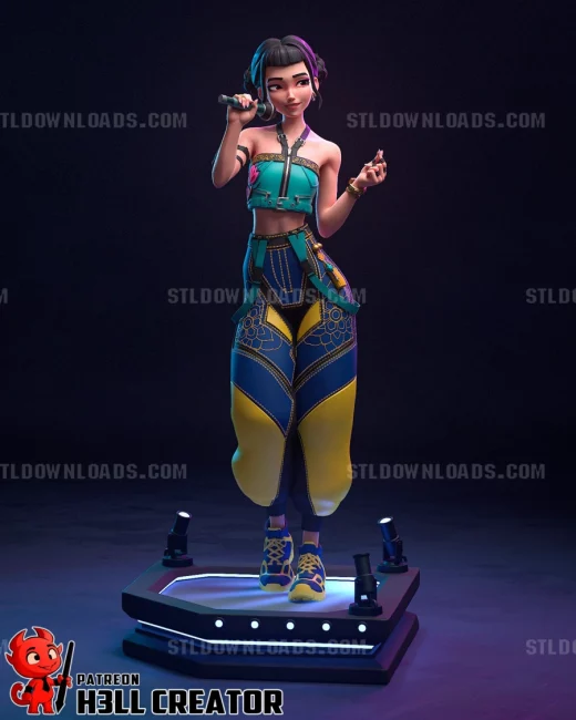 Zoey Kpop Demon Hunter H3ll Creator